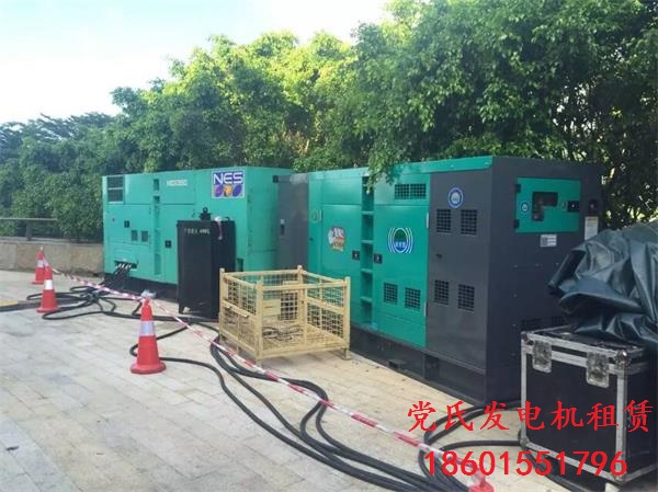 淮安發(fā)電機租賃出租工廠租用兩臺500KW靜音柴油發(fā)電機組發(fā)電